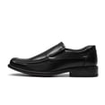 thumbnail image 2 of Mocasines Slip-On de Cuero Negro Goldman-02 para Hombre de Bruno Marc, 2 of 6