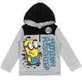 thumbnail image 3 of Despicable Me Minions Toddler Boys Fleece Half Zip Hoodie Toddler to Big Kid, 3 of 5