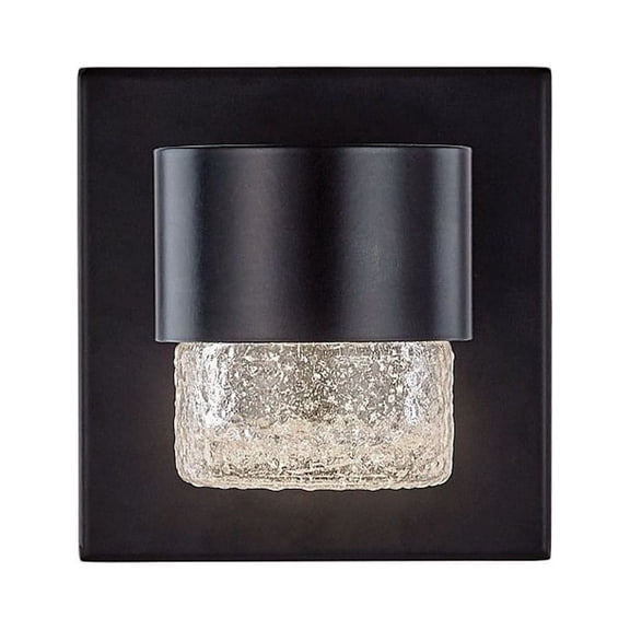 EW48205-BK-Kuzco Lighting-Copenhagen - 5W LED Outdoor Wall Mount-3.5 Inches Tall and 2.5 Inches Wide