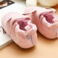 thumbnail image 4 of Infant Baby Boys Girls Slipper Soft Sole Non Skid Sneaker Moccasins Toddler First Walker Cirb House Shoes, 4 of 7