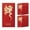 A, variant on 100Fens Chinese New Year Red Envelopes 2025 Snake Red Packet Money Envelope Gifts Hong Bao For Spring Festival Wedding Birthday With 5 Designs - 10pcs