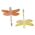 thumbnail image 4 of WHAMVOX Stainless Steel Dragonfly Bookmark Clip Golden for Decoration Use 2PCS, 4 of 8