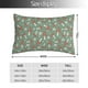 thumbnail image 2 of Fotbe Retro Hippie Groovy Mushroom Funda de Almohada Decorativa Estilo Occidental, Lujo en Algodón, Fundas para Almohadas King, Cojín Estampado para Decoración del Hogar-16"x24", 2 of 6