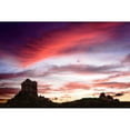 thumbnail image 3 of Hausenflock, Alan 14x11 Black Modern Framed Museum Art Print Titled - Sunset in the Valley I, 3 of 5