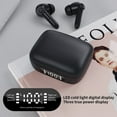thumbnail image 2 of X5 Wireless Headphones High Fidelity Natural Sound Quality Fingerprint Touch Call Music Headphones With Digital Display Charging Compartment, 2 of 10