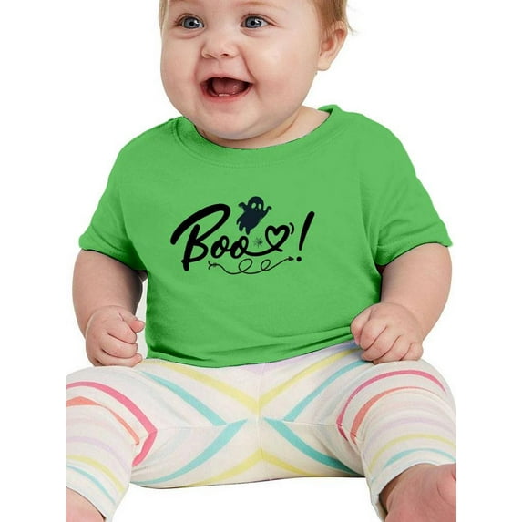 Boo! Cute Ghost. T-Shirt Infant -Image by Shutterstock, 18 Months