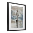 thumbnail image 2 of Stupell Industries Coastal Jesus on Water Black Framed Print Under Glass, 13 x 16, by Elizabeth Medley, 2 of 8