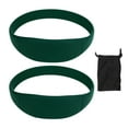 thumbnail image 1 of 2 correas de rodilla para tendón rotuliano, banda de soporte deportiva suave para rodilla, soporte portátil para aliviar el dolor de rodilla, para gimnasio en casa, oficina, verde oscuro, 1 of 5