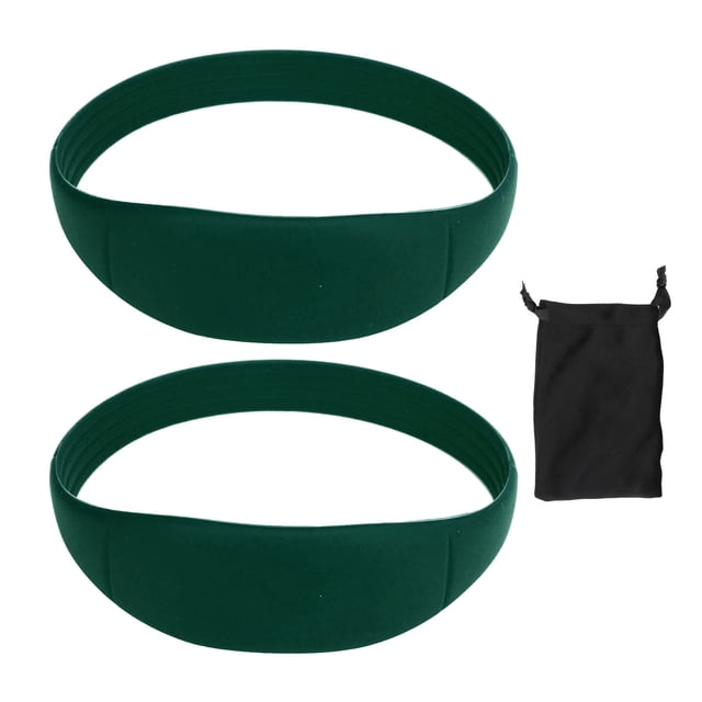 2 correas de rodilla para tendón rotuliano, banda de soporte deportiva suave para rodilla, soporte portátil para aliviar el dolor de rodilla, para gimnasio en casa, oficina, verde oscuro