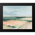 thumbnail image 2 of Vess, June Erica 18x15 Black Modern Framed Museum Art Print Titled - Pastel Plains I, 2 of 5