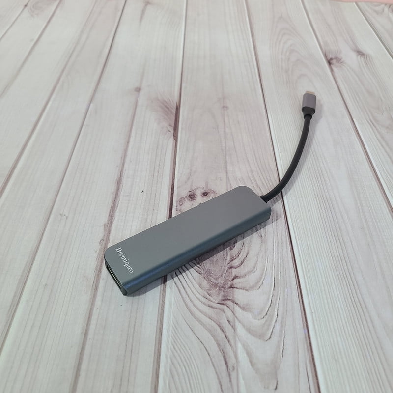 Bremiqaro USB hubs 4-Port USB-C & USB-A Adapter with Power Delivery (PD) Charging