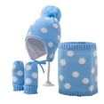 thumbnail image 1 of Gorro De Invierno Para Niños, Conjunto De Guantes Y Bufanda Para Bebés, Gorro De Punto Para Niños, Gorro De Bebé, Gorro Cálido De Invierno Para Niños Moyic AP007547-02, 1 of 5