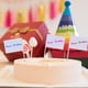 thumbnail image 4 of 100 Uds. Bandera Cupcake Toppers Palillo Banderas Queso Marcadores Palos Bandera Topper Para Fiesta Pastel Comida Plato De Queso Aperitivos ANGGREK Otros, 4 of 8