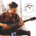thumbnail image 2 of Capo shark guitar Capo zinc alloy Kapo for acoustic and electric guitars, ukulele, banjo, mandolins, 2 of 4