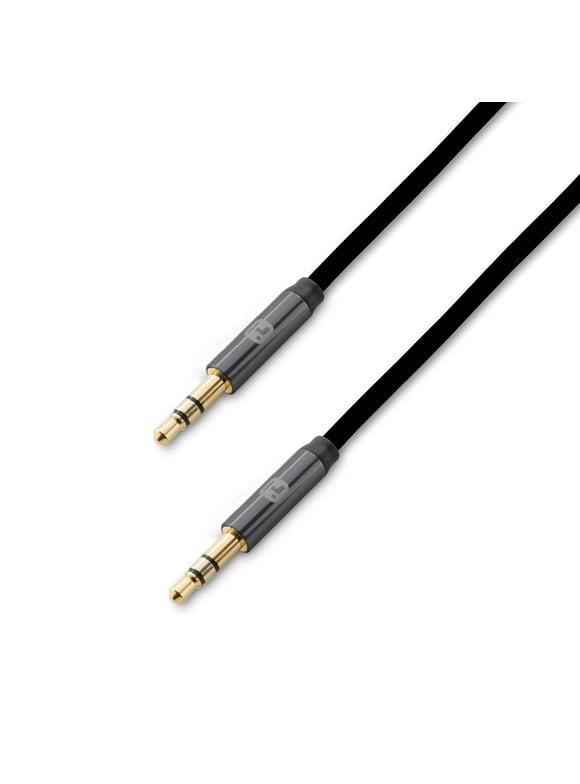 iHome 3' TPE 3.5mm Audio Cable (Black), 1 each, sold by each