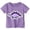 Purple, variant on Bmisegm Cute Shirts For Girls And Boys Childrens Playful Dinosaur Print T-Shirt Style Short Sleeved Top Suitable For 1 13 Years Girls Shirts 2-3 Years 100
