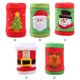 thumbnail image 3 of Wosthever Botella de vino de Navidad cubierta de polvo Navidad agua potable bebida decoración de Navidad bolsa de lana elástica cocina Bar Kits de decoración para fiestas Muñeco de nieve, 3 of 6