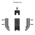 thumbnail image 4 of Yuhsdv Battery Storage Organizer Wall Mounted AA & AAA Small Battery Dispenser (Black), 4 of 9