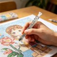 thumbnail image 2 of Glitter Diamond Art Painting Pens with 12 Tips, Mosaic Art Pen Kit, Comfort Grip for Beads Crafts, gift for crafter hobbyists, also for nail art & jewelry crafts, 2 of 9