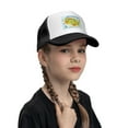 thumbnail image 4 of PAYOHTO Kids USA Map Cartoon Animal Baseball Hat Back Adjustable Mesh Breathable Hats Black Trucker Cap Outdoor Fishing Sun Caps for Boys or Girls ages 4-10, 4 of 9