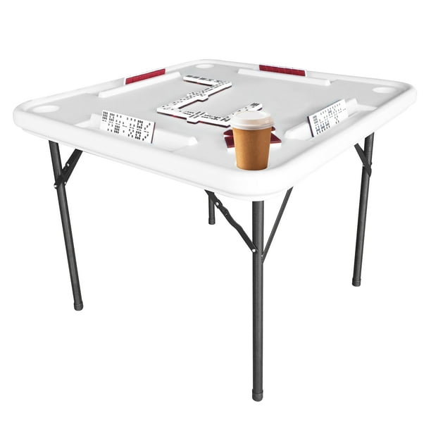 8367054 Bene Casa Plastic Domino Table Game Board, Folding & Blow