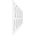 thumbnail image 3 of Ekena Millwork 46 3/4"W x 10"H x 3/8"T Crosby Fretwork Moulding, Architectural Grade PVC, 3 of 13