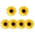 thumbnail image 1 of IDEANATEGRATE 6Ud Para Servilletas Con De Girasol En Plástico Y Para De, 1 of 8