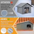 thumbnail image 4 of Casa para gatos con calefacción MEWTOGO, refugio impermeable al aire libre para invierno, 4 of 8