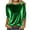 Green, variant on HUANBAI Velvet Short Sleeve T Shirt Soft Casual Basic Top For Fall And Winter Comfort Wear Casual Summer Clothes