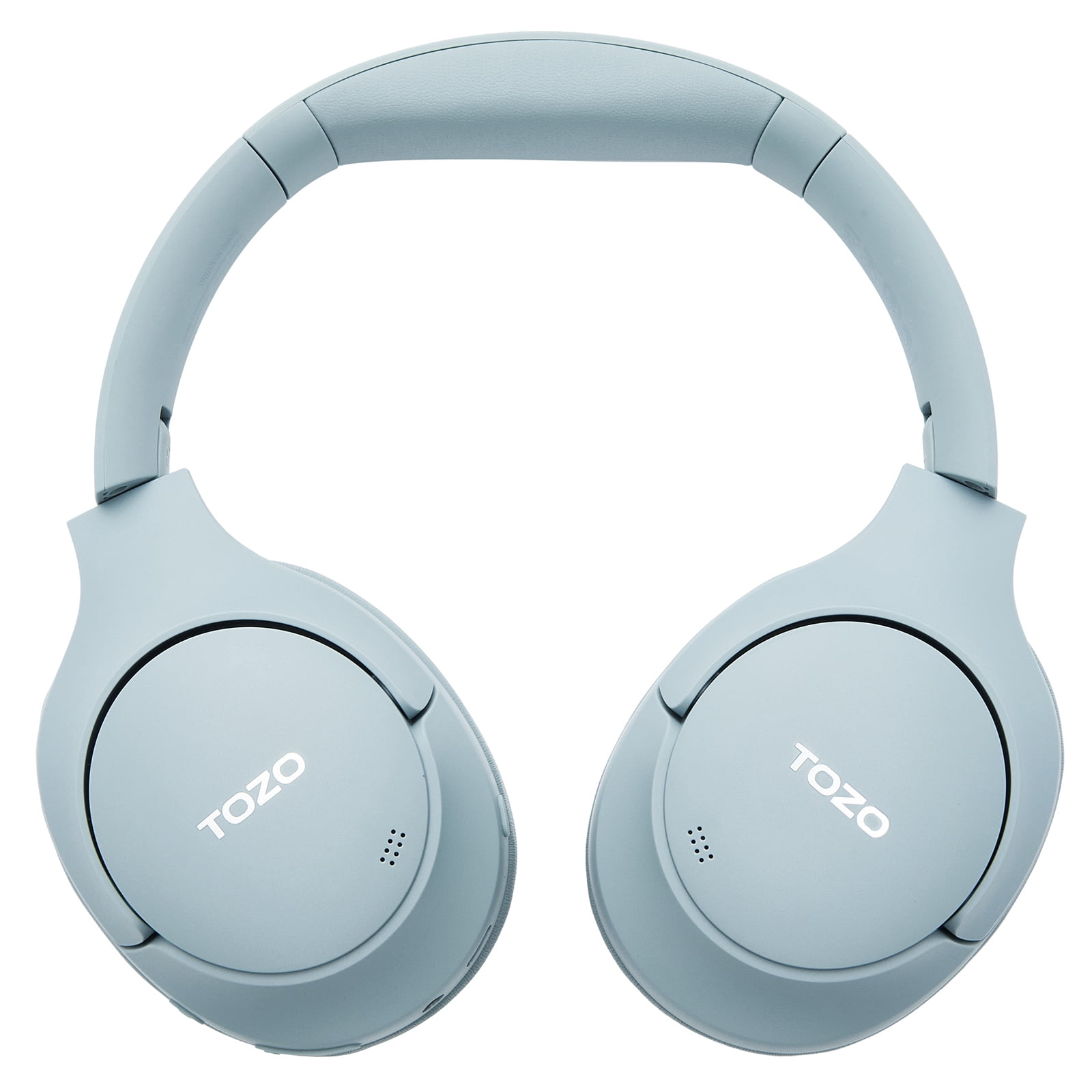 TOZO HT2 Hybrid ANC Wireless Bluetooth Headphones, Hi-Res Audio, 60H Playtime, Foldable, Blue