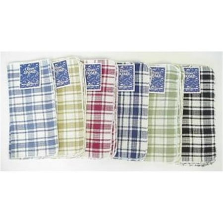 Bulk Buys 4 Pk. Assorted Cotton Waffle Weave - Dish Cloths - Case of 144