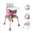 thumbnail image 1 of Silla Alta The Baby Shop The Baby Shop con Bandeja y Cinturón de 5 puntos Rosa, 1 of 8