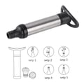 thumbnail image 5 of 9Pcs Wine Saver Stainless Steel Wine Pump Vacuum Pump with Bottle Stoppers, 5 of 10