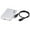 Silver, variant on Slim Super Speed 6Gbps Aluminum 2TB 2.5" SSD HDD Hard Disk Drive Box USB 3.0 External Enclosure Case Caddy + USB Cable