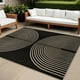 thumbnail image 1 of Alfombra Rugalia Easy Yute para interiores y exteriores, 160 x 200 cm, color negro, 1 of 7