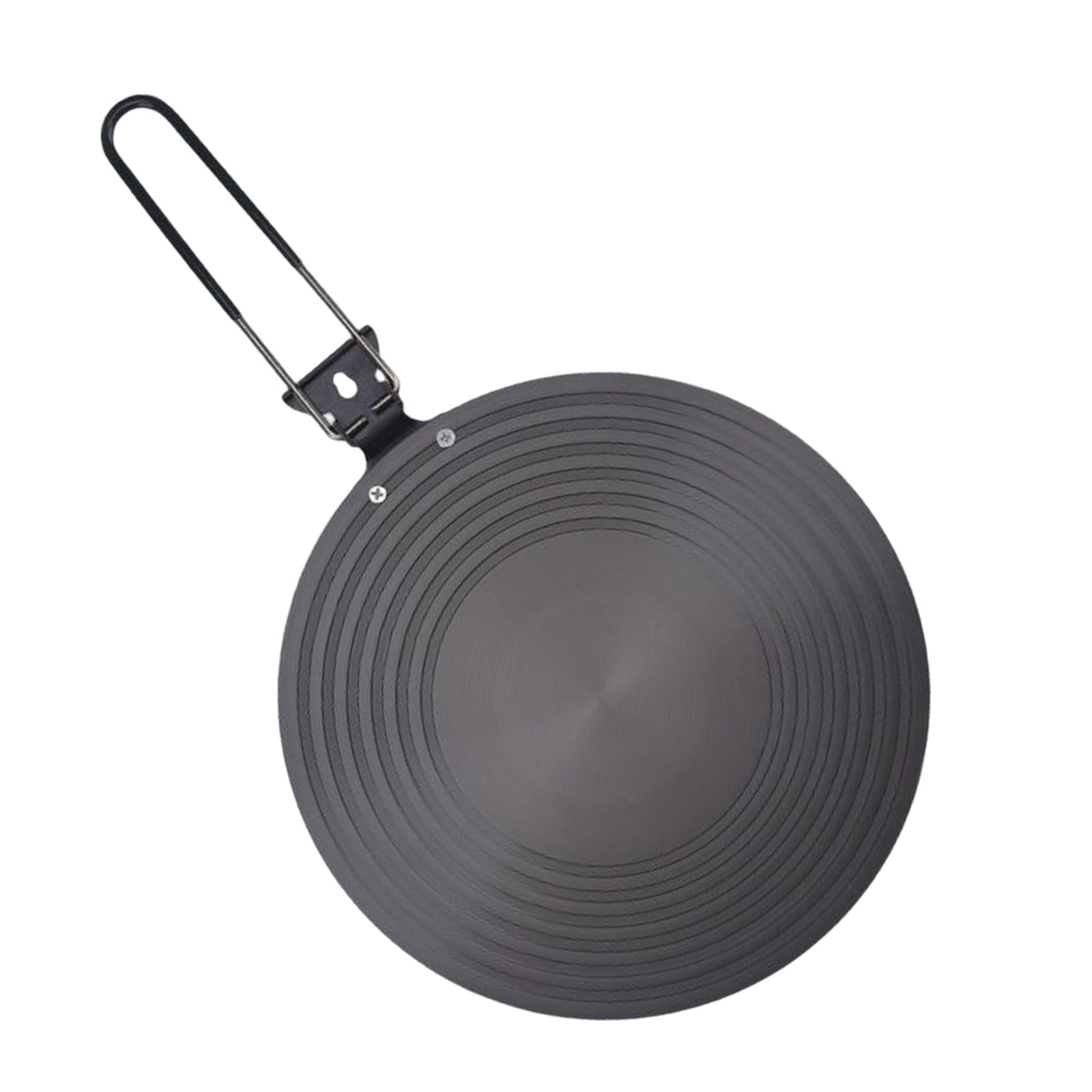 Fiocias Foldable Gas Stove Heat Spreader Plate, Double Sided Non-Slip Dish Pan Induction 28cm