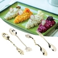 thumbnail image 5 of 4pcs Vintage Mini Alloy Coffee Tea Spoon Ice Cream Dessert Stirring Tableware, 5 of 10