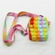 thumbnail image 3 of Bolsa de mensajero Simple con hoyuelos de unicornio para niños juguete Ehuebsd Antiestrés con burbujas de empuje billetera con llavero novedad envío gratis, 3 of 5