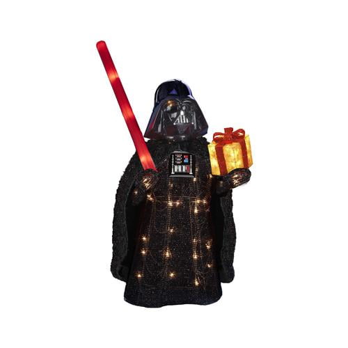 Kurt Adler ZTSW9TV9155 Christmas Tinsel Star Wars™ Darth Vader, 50