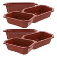 thumbnail image 4 of Miangastore 6pcs Balcony Plant Container Balcony Planter Decorative Small Flower Pots Thickened Flower Planter, 4 of 8
