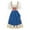 Blue, variant on Womens Apron Dresses For Women Oktoberfest Costumes Multiple Color Schemes Square Collar Short Sleeves Dirndl Dresses German Dresses Festival Bavarian Costume Beer Carnival Women Party Dresses