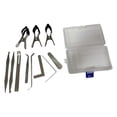 thumbnail image 2 of Kit de herramientas para reparación de saxofón, mantenimiento, ajuste de tapa de llave, gancho de resorte, herramienta de recorte para saxofón, 2 of 7