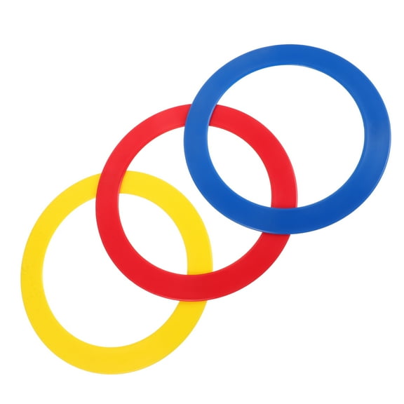 LABSERRON 3Pcs Juggling Rings Assorted Color For Professional Performers And Acts