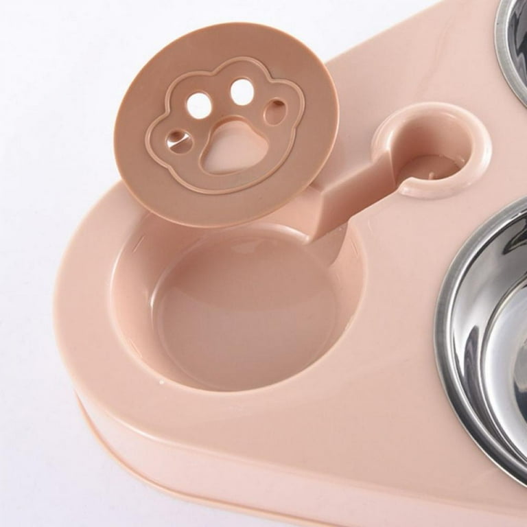 Stainless Steel Pet Feeder 3 in 1