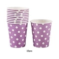 thumbnail image 2 of Toystoory 10 Uds. Taza de punto para decoración del hogar, vajilla para chico, tazas para repasar, magdalenas, hornear, colores felices, Cocina y Comedor Violeta, 2 of 6