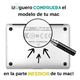 thumbnail image 2 of Funda izÜg dura, carcasa Cristal compatible con MacBook Air de 13 pulgadas (modelos: A1369 y A1466, Versión 2010-2017) izÜg MACBOOK AIR 13 A1369-A1469, 2 of 7
