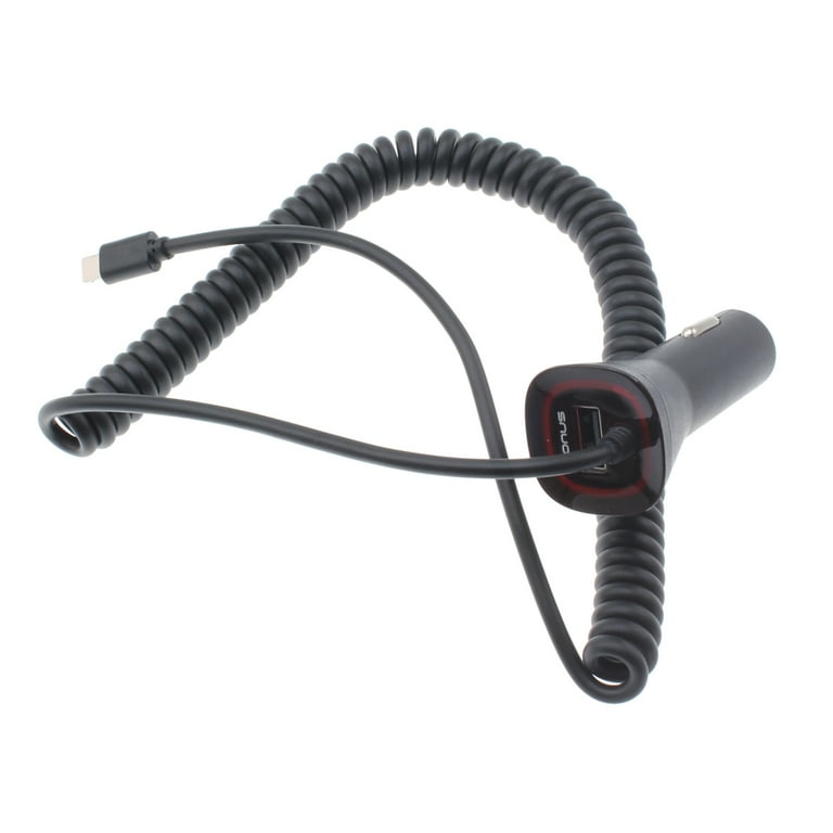 Fast Car Charger with Phone Mount - Type-C DC Socket Adapter