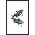 thumbnail image 2 of "Fish Reflection" Framed Painting Print, 2 of 4