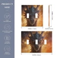 thumbnail image 2 of Light Switch Cover Black Dargon Plates Faceplate Decorative Switch Plate for Bedroom Home Decor, 2 of 7