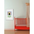 thumbnail image 4 of Marmont Hill "Yellow Bud" by Katarina Snygg Framed Painting Print, 4 of 5